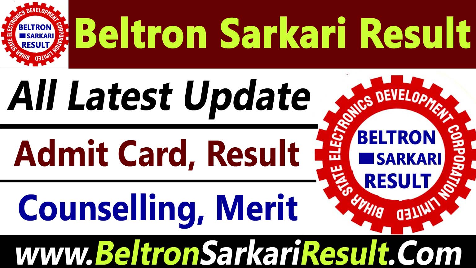 BELTRON Sarkari Result